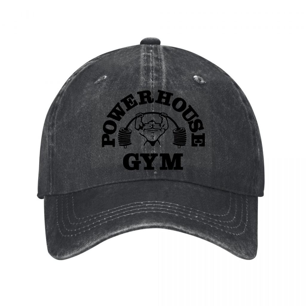 Powerhouse Gym Graphic Gym New Vintage Washed Baseball Cap