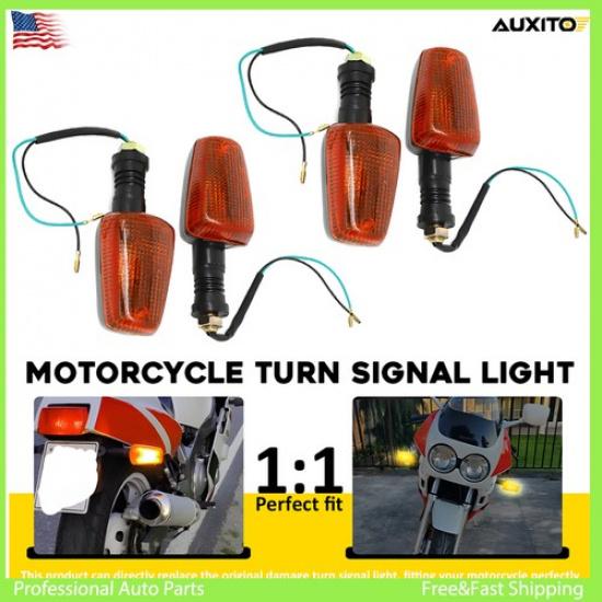 

4X Signal Turn Light for 600 TW200 Yamaha Radian/XT Amber Running Tail Lamp 12V