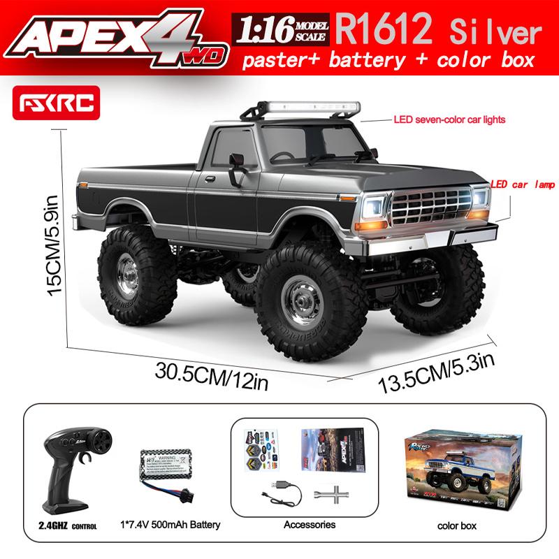 New Product: Huangbo R1601 Full Scale Four-Wheel Drive Simulation Remote Control Climbing Vehicle 1:16 Off Road Model Vehicle Rc