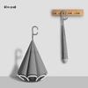 Large Semi-Automatic Double-Layer Reverse Umbrella with C-Handle
