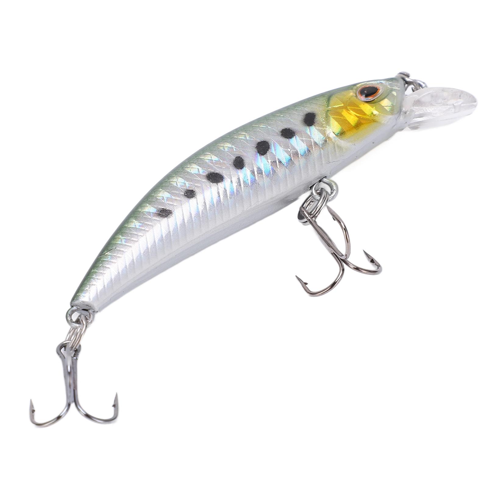 

Рыболовные приманки 3D Живые глаза 6,8 см АБС-пластик Прочные Натуральные Прочные Приманки Минноу для Морской воды