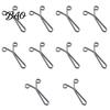 Damage Free Pants Clip 5/10Pcs Waist Tightener for Pants, Reusable Cincher Alloy Loose Jeans, No Sewing Trousers Leg Shortening Clamp Clothing