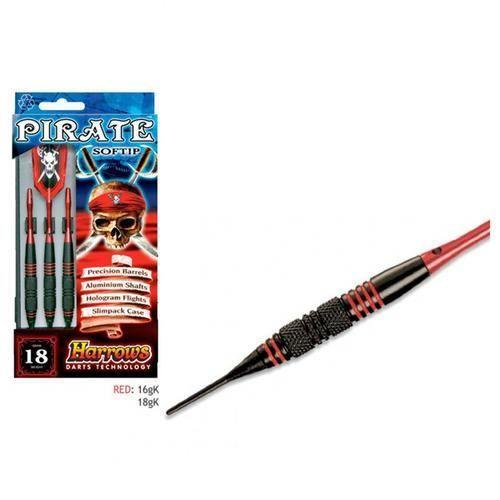 Fléchettes Harrows Pirate Rouge 16g