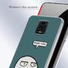 Zabawny człowiek Środkowy palec Fucek etui na telefon do Xiaomi Redmi Note 9s 8 11 7 9 10 Pro 10s 11s Przezroczysta obudowa Czerwona obudowa mi Note 8Pro K40