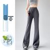 Women's Micro-Flare Ice Silk Bell Bottom Pants - 2026 Spring/Summer