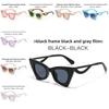 Cat Eye Sunglasses Fashion Uv400 Protection For Summer Travel And Parties