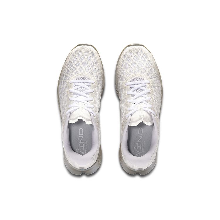 Under Armour Flow Velociti Wind Comfortable Fabric Low Top Training Running Shoes Men sneaker White 3025204-101