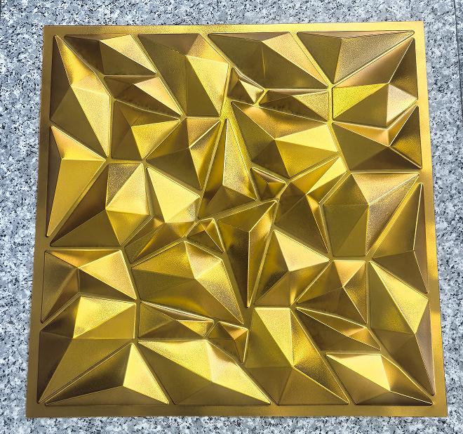 3D Embossed PVC Wall Panels for Hotel, Bedroom & TV Background Décor