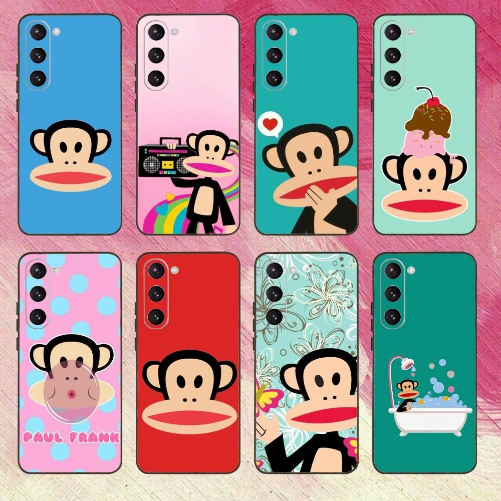 P-Paul Bigmouth F-Frank-PF Phone Case For Samsung Galaxy A73,A72,A71,A70,A53,A52,A51,Others Soft Black Cover