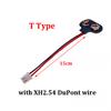 1-10PCS 9V Battery Clips 10-15cm DC5521 Male/Female Connector Buckle 9 Volt Battery Clip Connector I/T-Type Battery Holder