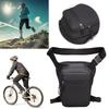 Zipper Multi-Function Fanny Pack PU Leather Travel Chest Bag Cycling Drop Leg Bag  Hiking