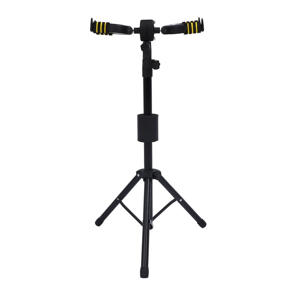 Auto Lock Guitar Stand Double Guitar Stand Guitar Stand Gravity Auto Lock Non Slip Anti Scratch Double Guitar Holder Floor Stand