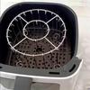Verticale Verwijderbare Grillrek van Roestvrij Staal, Spieshouder, Airfryer Accessoire Met 12/24 Bakprikkers Voor Airfryers