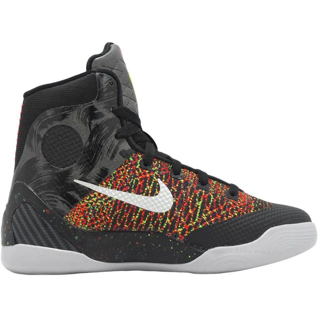 Nike Kobe 9 Elite GS Masterpiece 2025 Kids Sneakers Black Metallic-Silver Bright-Crimson HJ9446-001