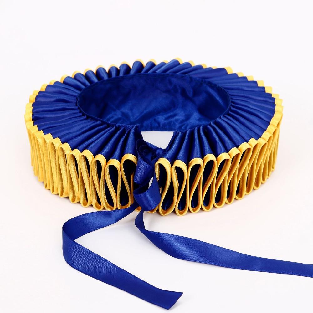 Vintage Circus Clowns Ruff Collar Victorian Costume Renaissance False Collar  Cosplay