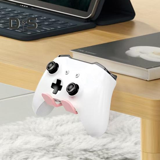Game Controller Wall Mount Bracket with Anti-Slip Pads 2KG Load-capacity Simple Installation Game Controller Display Rack for Switch