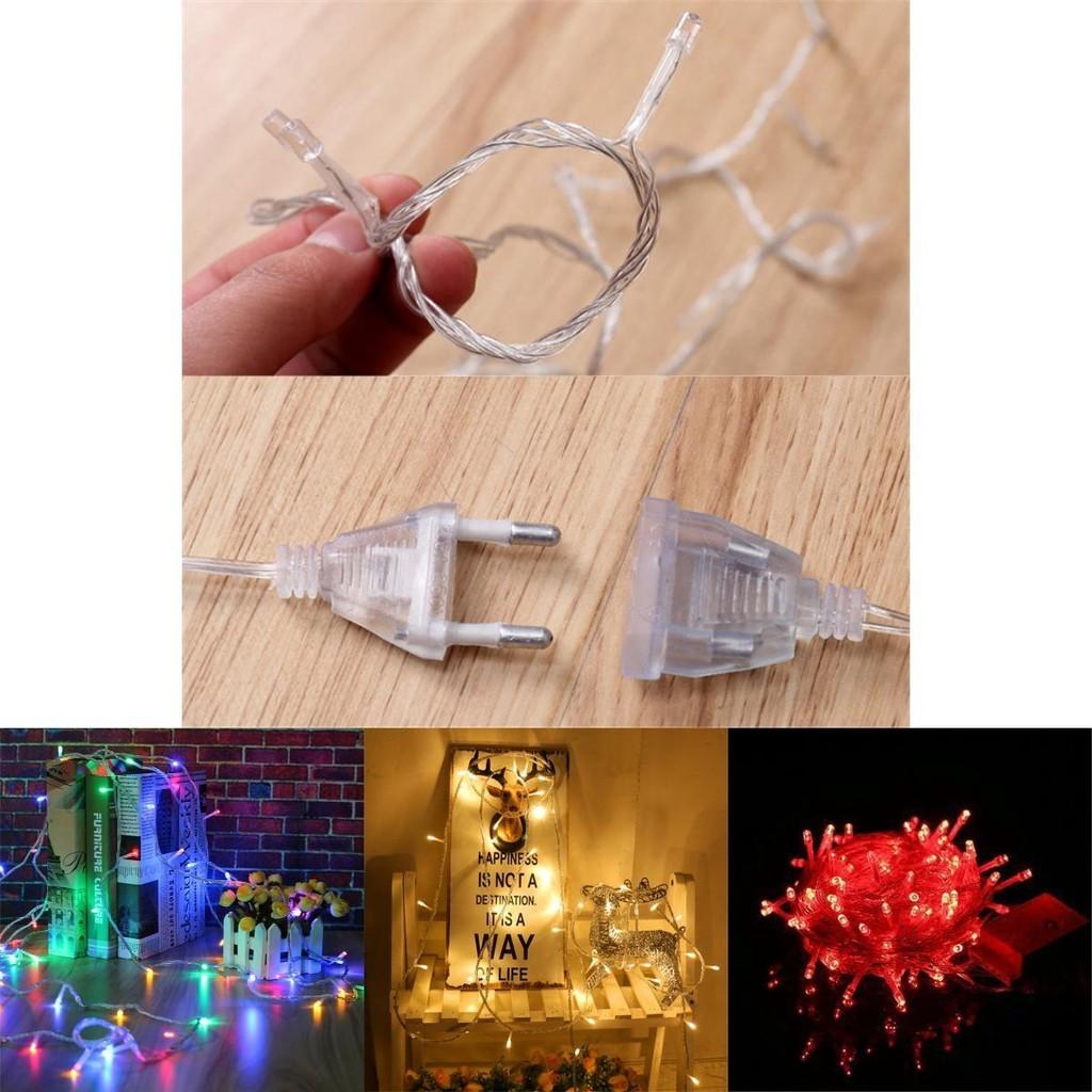 Dazzling 10m 100leds Multi-color Fairy String Lights Ideal For Weddings And Holiday Celebrations