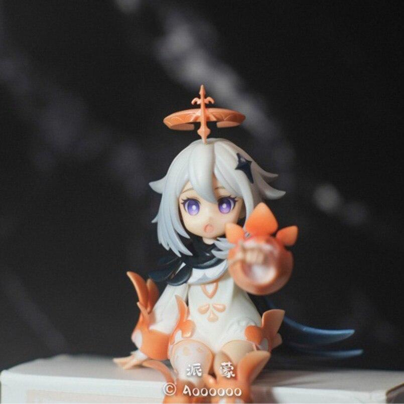 Nowa Kawaii Figurka Paimon z Genshin Impact Paymon Figurka Akcji Pvc Mihoyo Genshin Impact Paimon Figurka Model Kolekcjonerski Zabawki