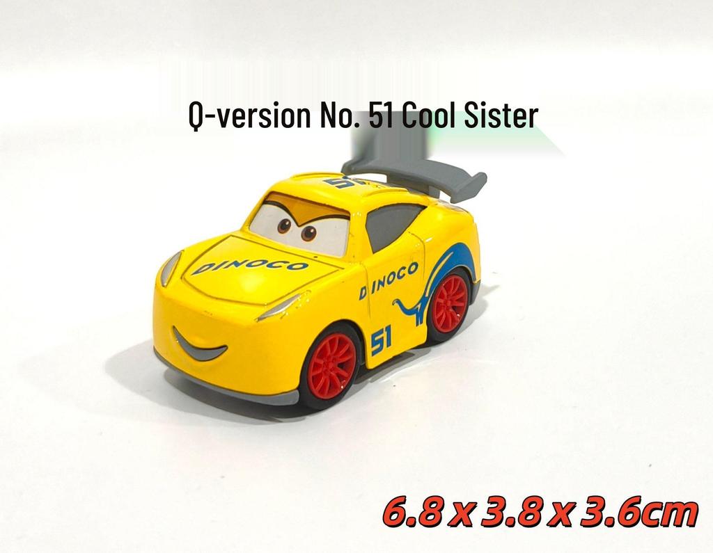 Cars 3 Lightning McQueen & Storm Alloy Toy Set - Black, Mater Edition, Kids' Gift