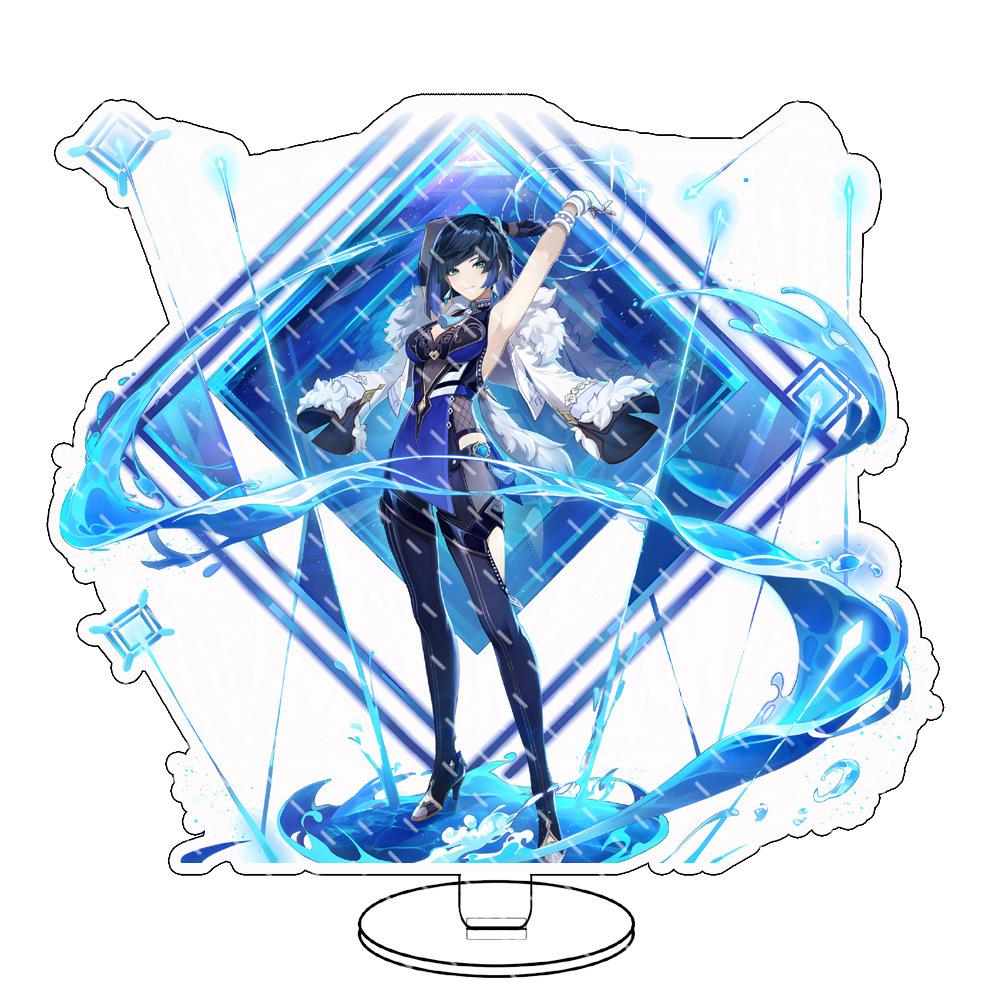 Acrylic Animation Stand Card Shinari Aya, Yae Kamiko Project Traveler · Yinghai Table Pendulum