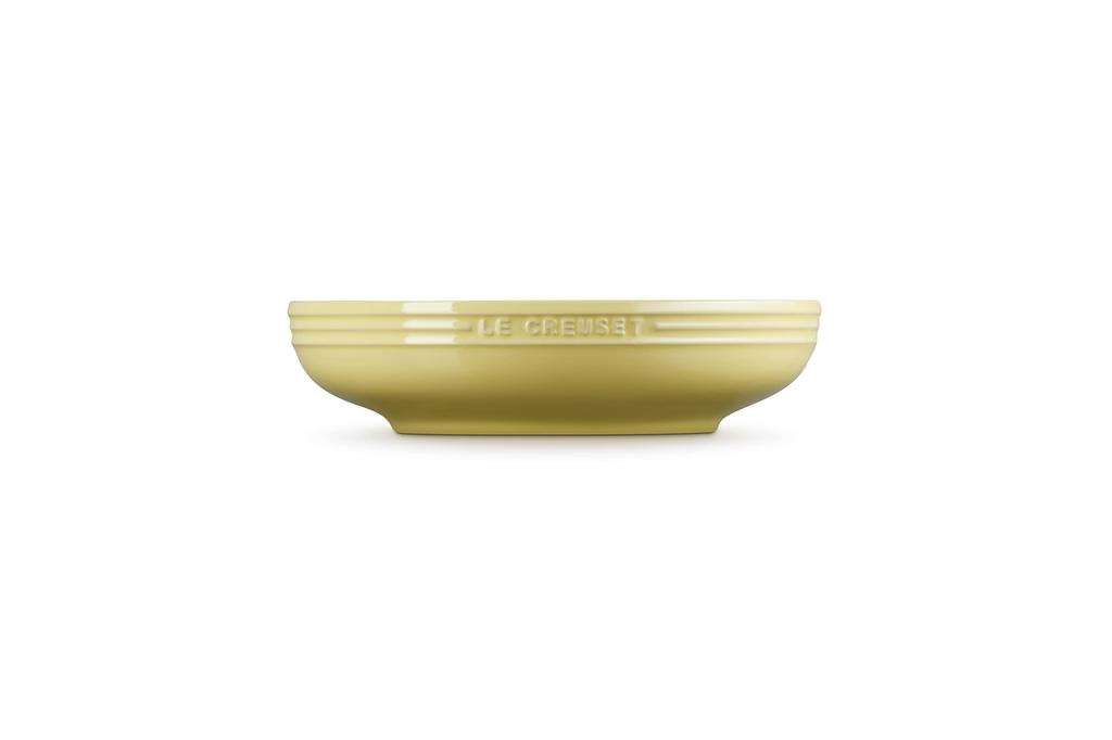 Le Creuset 20cm Round Deep Dish, Soleil Design, Heat and Cold Resistant, Microwave, Oven, and Dishwasher Safe, Suitable for Baking, Gratin, Curry,