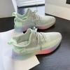Women's Flyknit Korean-Style Spring 2026 Breathable Fashion Running Shoes