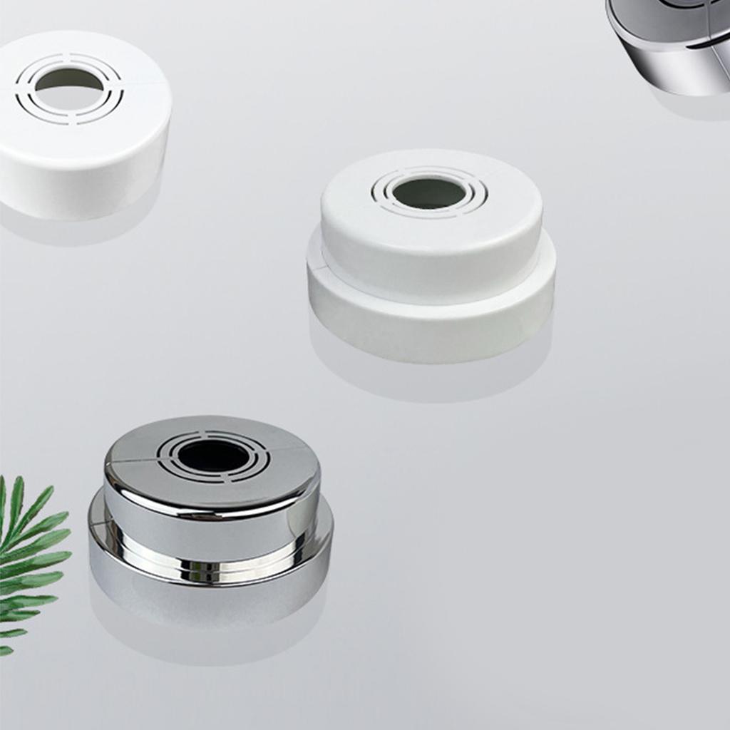 Adjustable Height Silver Shower Pipe Cover Decorative Bathroom Accessory For Enhanced Aesthetics