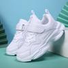 Kids White Mesh Sneakers Boys Girls Toddler School Performance Lightweight Breathable Low Top Casual Shoes