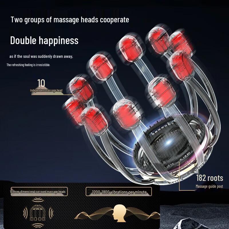 Hezheng HZ-RELAX-2 Octopus Electric Head Massager