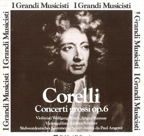 

LP Record PAUL ANGERE, SUDWESTDEUTSCHES KAMME - Corelli Concerti Grossi, Op6 GMN59 FABBRI EDITORI 1979 Italy Classical Used