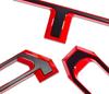 QEZT6 Dedicated Toyota Tacoma 2024+ Tailgate 3D Letter Cover Emblem Car Sticker Design Car Accessories Sticker