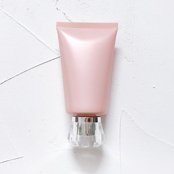 Pearlescent Pink 60ml PE Soft Tube for Facial Cleanser & Makeup Remover Gel