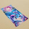 Tropical Dolphin Printed Beach Towel, Super Absorbent Quick Drying Towel, Summer Beach Gift