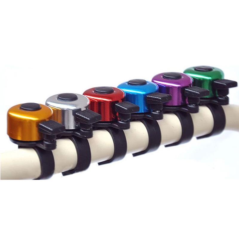 Retro Colorful Aluminum Alloy Bike Bell 22cm Handlebar белый