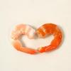 Imitation Shrimp Key Chain Creative Food Keyring Funny Scene Bag Hangings Decor