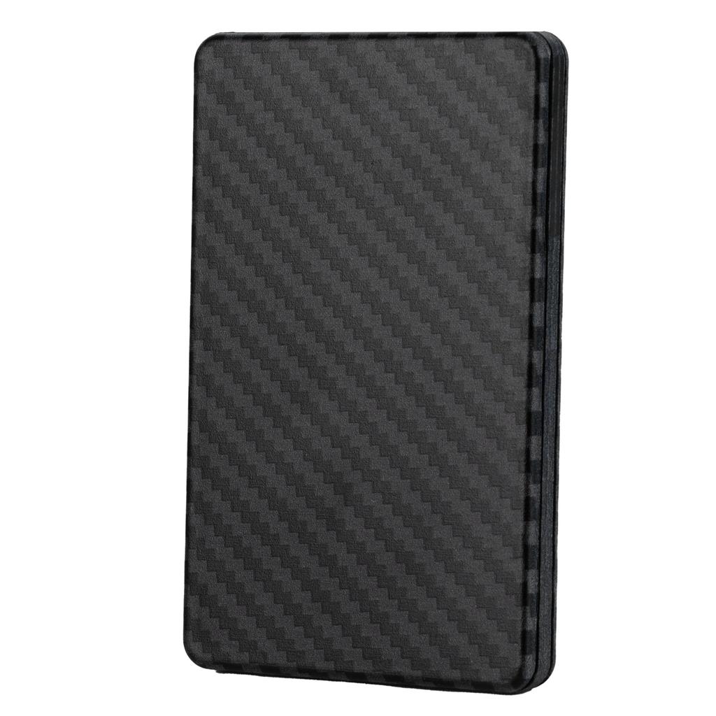 Imitation Carbon Fiber Card Holder Portable Multifunctional Man Wallet for Travel OutdoorXBD333
