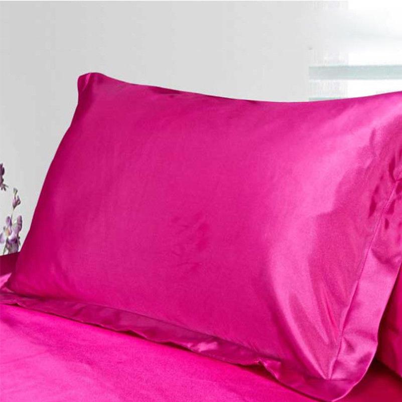 hot pink pillow case