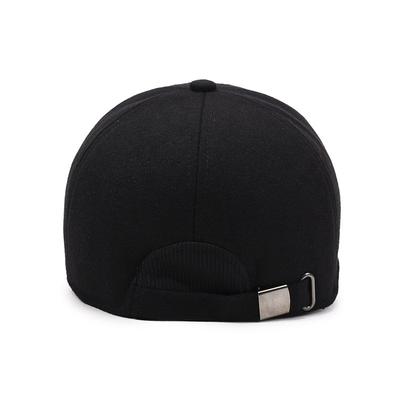 Chapéu de Inverno para Homens de Meia-Idade e Idosos, Touca de Lã, Ganhou o Lance, Chapéu de Algodão, Protetor de Orelhas, Veludo Quente Espesso, Boné de Beisebol Masculino