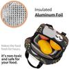Follow Your Dream Lunch Bag Compact Bento Tote Bag Cute Sloth Reusable Lunch Box Container for Women Men School Office Work