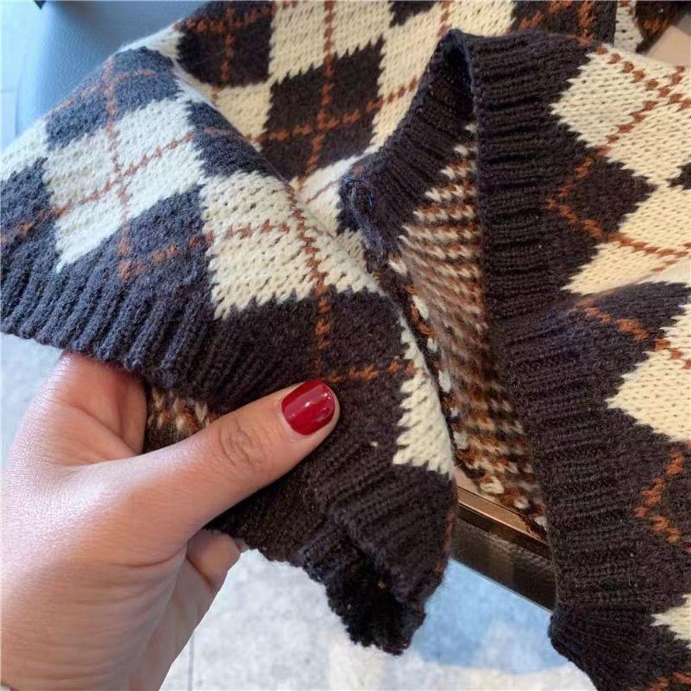 Soft Cashmere Scarves Winter Thickened Shawls Fashion Plaid Scarf  Women