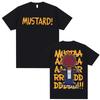 2026 Kendrick Lamar Mustard T Shirts Unisex Harajuku Hip Hop Short Sleeve Popular Music T Shirt Mens Casual Cotton Tshirt