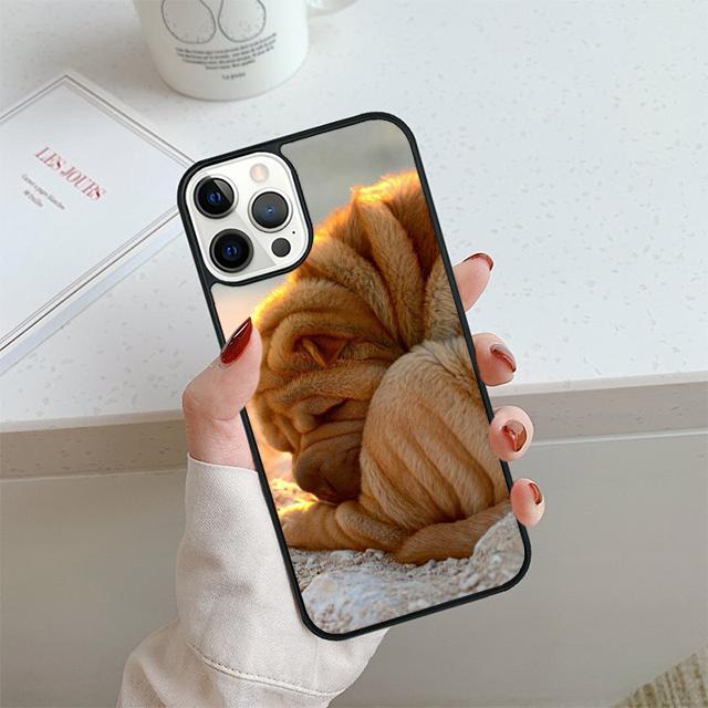 Shar pei dog English Springer spaniel Mum mummy Phone Case For iPhone 17 Air 13 12 14 15 16 Cover For Apple Pro Max 7