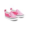 Vans Slip-On Series Low Top Toddler Shoes Pink And White Check Baby sneaker VN0A348830Z