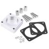Drosselklappenspacer-Kit CNC Aluminiumlegierung Passend für Wrangler Cherokee Grand Cherokee