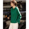 De Ma Na Damen Kapuzenpullover Dopamin Wolkengefühl mit geteiltem Saum