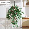 Artificial Rose Flower Vine for Wall & Pipe Decoration In Living Rooms, Malls & Courtyards