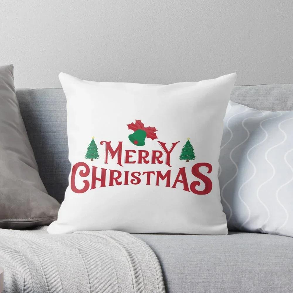Merry Christmas Decoration Home Pillowcase Cushion Cover Tree Cartoon Modern Living Room Sofa Bed 45X45Cm