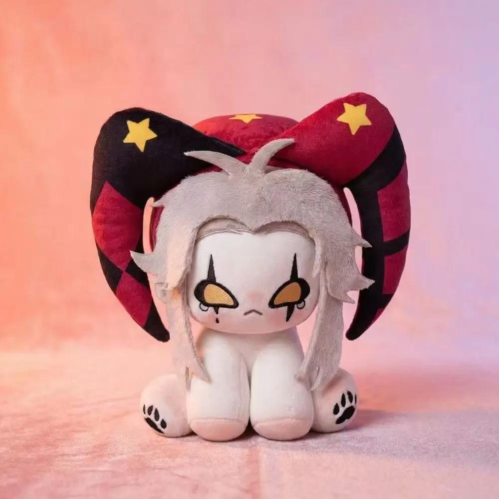 Stuffed 20cm Game The Freak Circus Pierrot Cute Anime Figures Plush Cosplay Dress Up Cotton Doll Toys for Children Birthday Gift