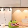 Cartoon Frog Tissue Box, Cute Napkin Box, Can Be Changed To a Mobile Phone Holder, Suitable for Family Bathroom Car