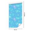 Watercolor Galaxy Wallpaper Turquoise and Azure for Living Room and Bedroom 50x1000